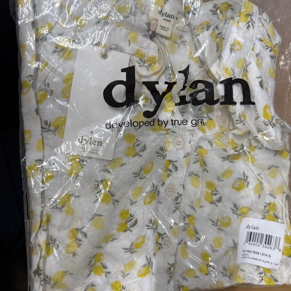 Dylan Charlie Lemons Ruffle Top - Picture 4 of 4
